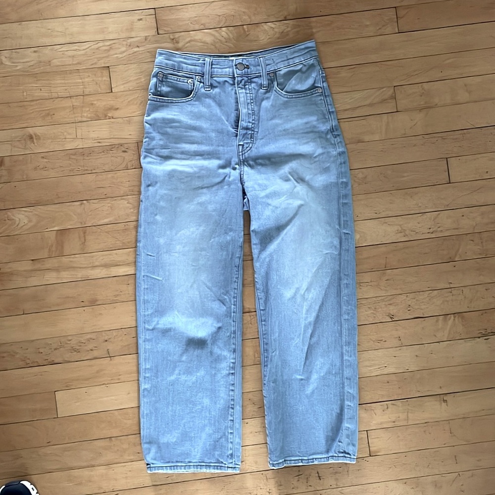 Madewell - Slim Wide Leg Crop jeans